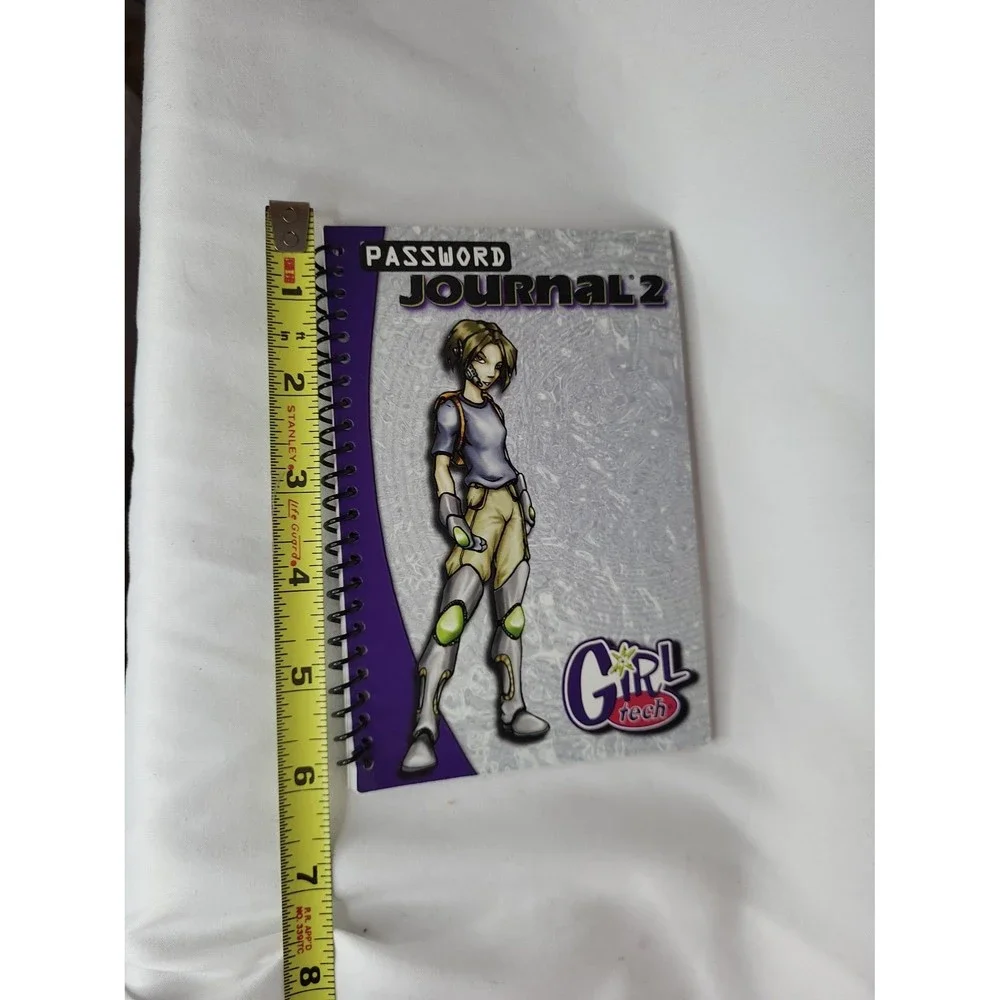 Password Journal Notebook Girltech Unused Notebook 4 x 6